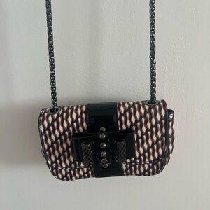 Christian louboutin mini leather bag